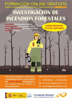 Investigación de incendios forestales